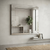 Modern Rectangular Bevelled Wall Mirror