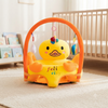 Kids Plush Chair Baby Seats Sofa With Game Pole
