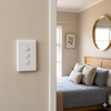Classic 3 Gang 16A Universal Wall Switch