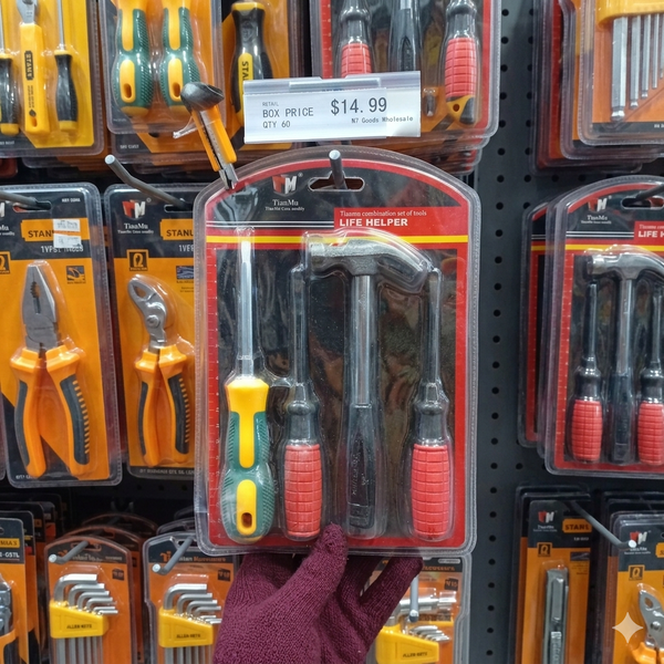 4-in-1 Essential Home & Office Tool Set