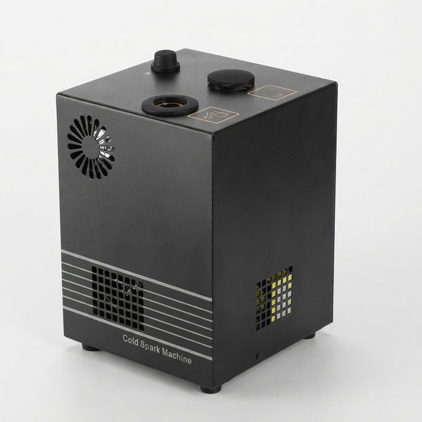 Cold Spark Machine shown in compact design for creating spark-style visual effects at events.