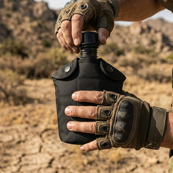 Tactical Pro Military Canteen and Pouch