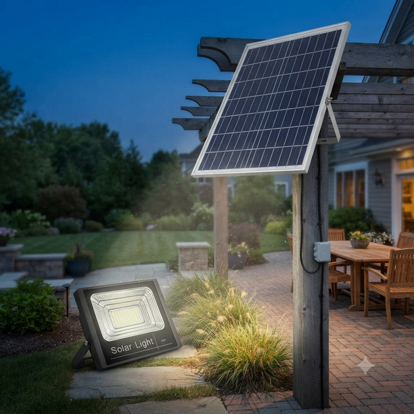 500W Solar Flood Light