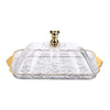 Cake Plate with Dome Cover Dessert Display Tray