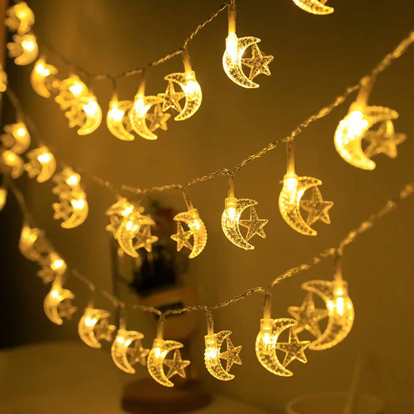 Star-Shaped LED Ramadan Lantern