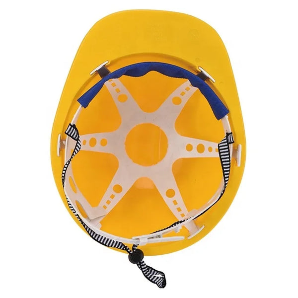 Protective PE Plastic Construction Safety Helmet