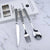 Stainless Steel Cutlery Set — 3-Piece Flatware Collection