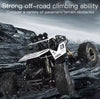 High Quality 4WD Alloy Climbing Off-Road Truck conquering tough terrain obstacles with strong off-road climbing ability.