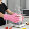 Silicone Kitchen Oven Mitts Heat Resistant Gloves