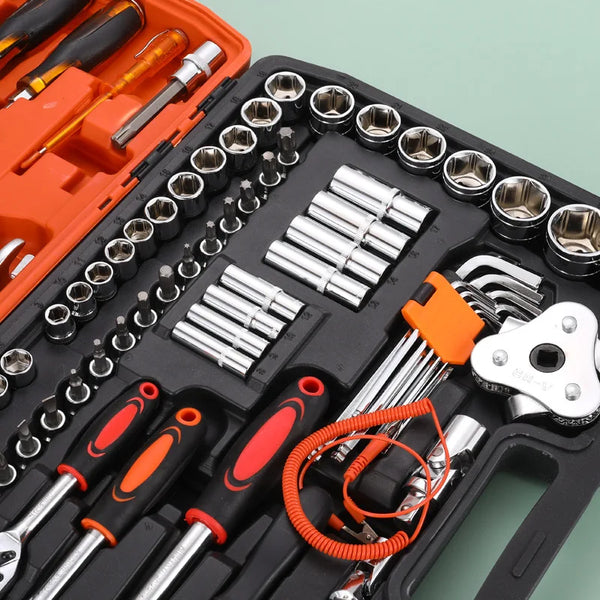 151 Piece Carbon Steel Automotive Tool Set