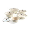Non-Stick Aluminium Soup Pot with Glass Lid