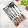 5-Piece Stainless Steel Kitchen Knife Set