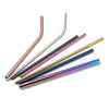 Stainless Steel Reusable Drinking Straw Set