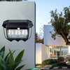 Outdoor Solar Human Body Sensor Wall Lamp