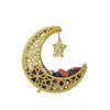 Decorative Moon Star Snack Tray filled with snacks, featuring a unique moon and star design for festive gatherings.