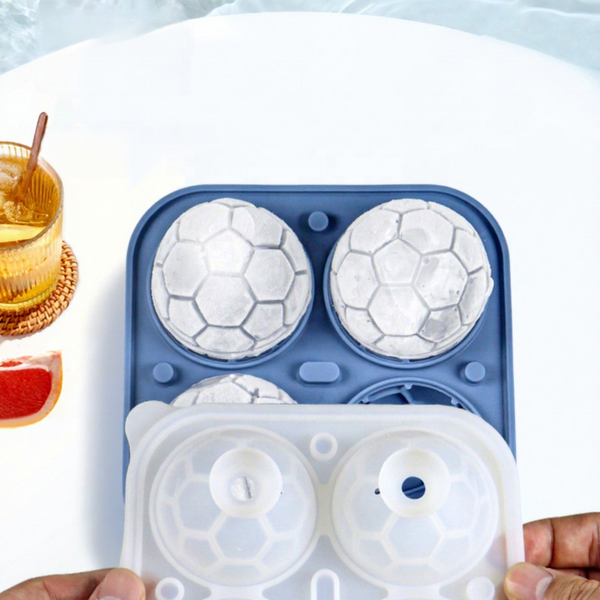 Sports Ice Ball Molds – Football & Basketball