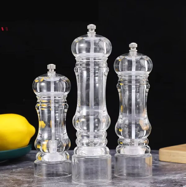 Acrylic Salt and Pepper Mill