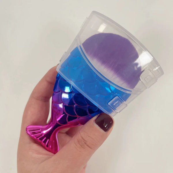 Mermaid Gradient Acrylic Nail Brush