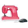 Girls Pretend Play Sewing Machine Toy with Foot Pedal Controller