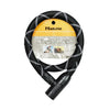 Portable Anti-Theft Bicycle Cable Lock with 2 Keys displayed with houndstooth design for enhanced security.