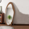 Irregular Solid Wood Frame Full-Length Mirror