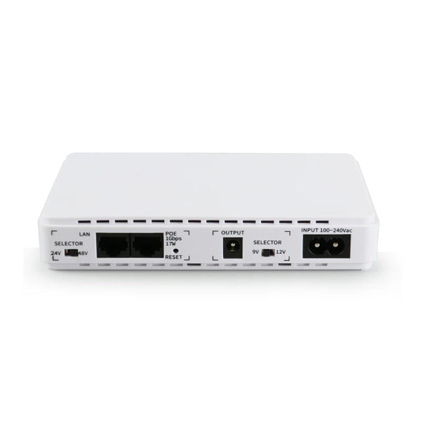 SKE Mini DC UPS Gigabit POE