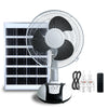 Rechargeable Cooler Battery Portable Fan with solar panel and accessories for versatile cooling solutions.