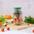 Glass Salad Jar Meal Prep Container with Lid