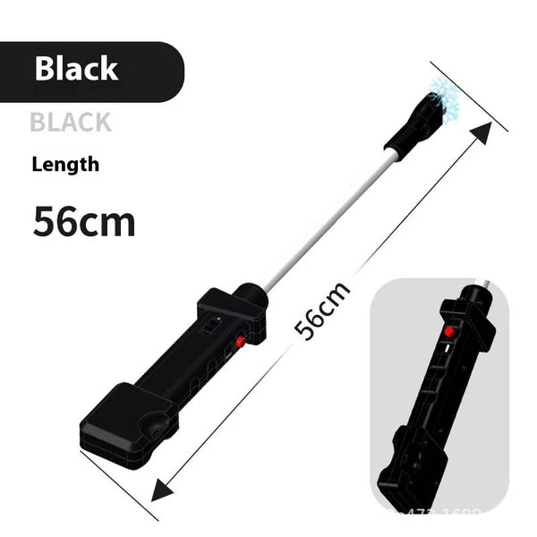 Durable Waterproof Electric Livestock Prodder in black, measuring 56cm for efficient livestock management.