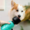 Portable Leak-Proof Dog Water Bottle and Bowl being used to hydrate a dog.