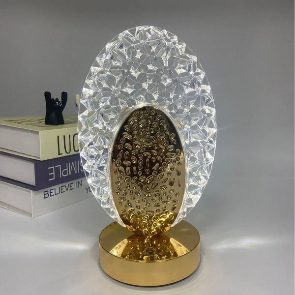 LED Plug-In Acrylic Table Lamp