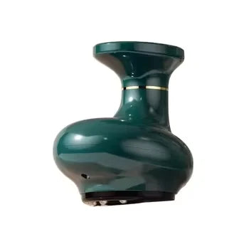 Handheld Wireless Electric Cupping & Massager in green design for deep tissue relief and relaxation.