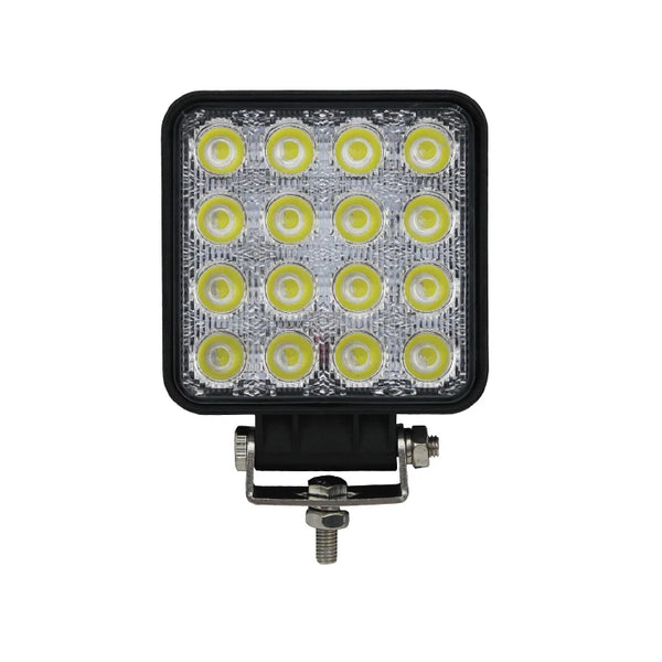 Waterproof Off-Road LED Work Light with 15 bright LEDs for optimal visibility in tough environments.