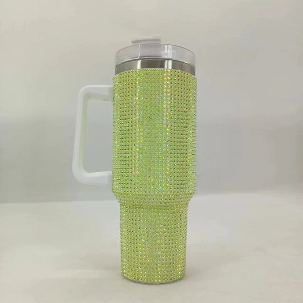 40oz Rhinestone Stainless Steel Tumbler