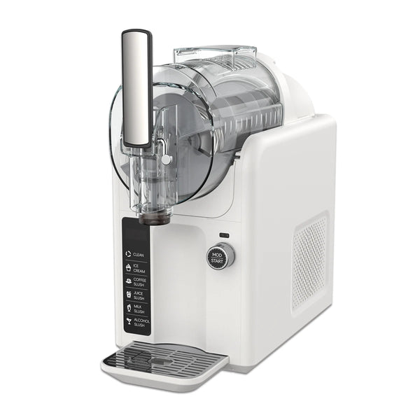 Professional Countertop Slushy Maker Electric Ice Machine designed for smooth frozen drinks.