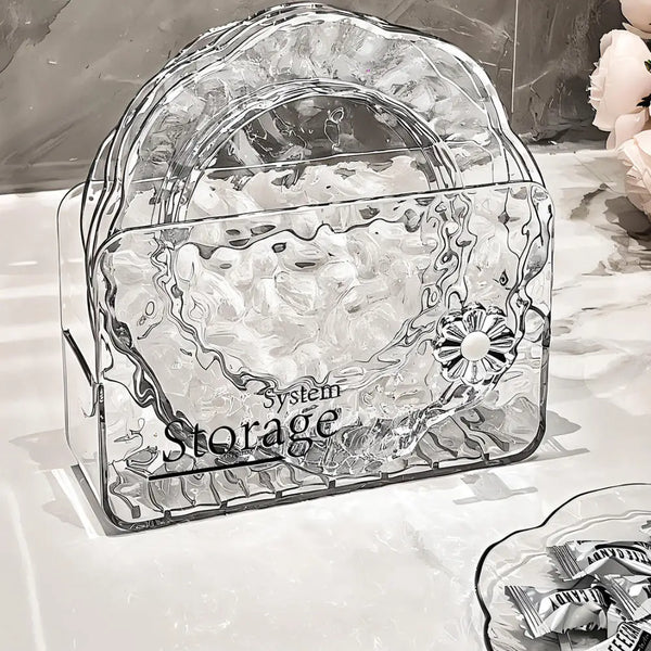 6 Pc Flower-Shaped Snack Tray – Elegant Serving Set for stylish entertaining and easy snack organization.
