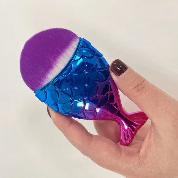 Mermaid Gradient Acrylic Nail Brush