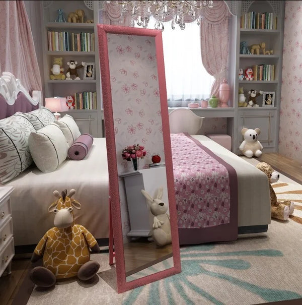 Whole Body Floor Standing Wooden Dressing Mirror