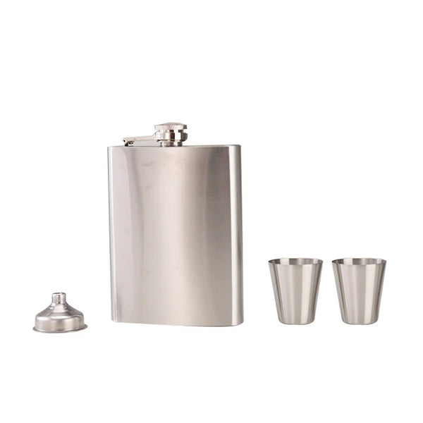 Hip Flask and Funnel Set