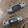F83 Aluminum Handle Folding Survival Knife