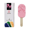 Painless Honey Hard Wax Block with pink rose design, offering a mess-free hair removal solution.