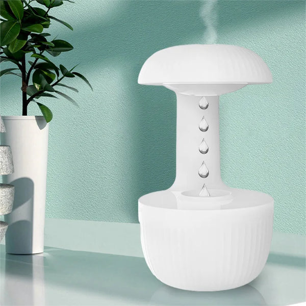 Anti Gravity Water Droplet Humidifier and Aromatherapy Diffuser