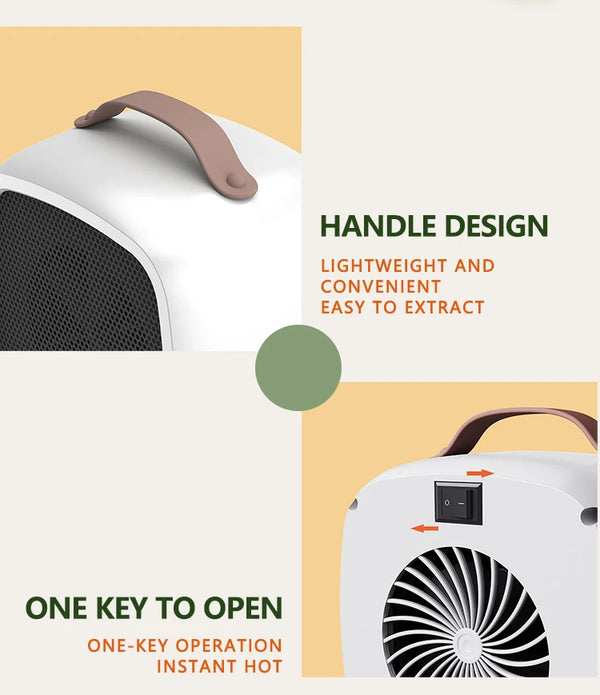 Portable Electric Fan Heater