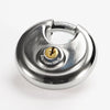 80mm Anti-Theft Stainless Steel Disc Lock, durable padlock designed for security against forced entry.