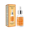 Niacinamide and Vitamin C Dark Spot Serum in a glass bottle with dropper and box packaging, 30ml.