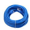 10m Network Cable - LAN Ethernet Cable, blue network cable coiled with connectors on each end.