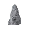 Christmas Garden Decoration Sound Box designed as a realistic rock speaker for outdoor use.