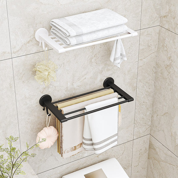Wall Mounted Bathroom Storage Rack with Shoe Holder