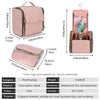 Quilted Water-Resistant Hanging Makeup Bag