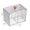 0Cotton Swab Balls Box Cotton Pads Holder Organizer